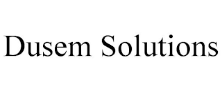 DUSEM SOLUTIONS