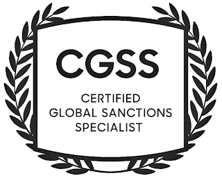 CGSS CERTIFIED GLOBAL SANCTIONS SPECIALIST