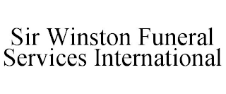 SIR WINSTON FUNERAL SERVICES INTERNATIONAL