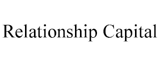 RELATIONSHIP CAPITAL