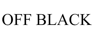 OFF BLACK