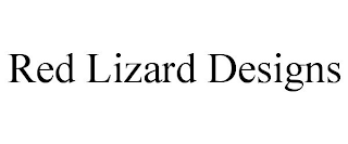 RED LIZARD DESIGNS