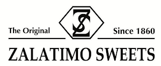 THE ORIGINAL ZS SINCE 1860 ZALATIMO SWEETS