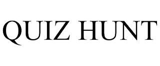 QUIZ HUNT