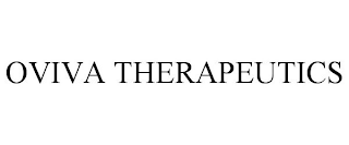 OVIVA THERAPEUTICS