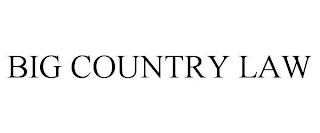 BIG COUNTRY LAW