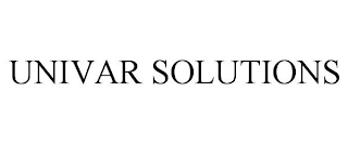 UNIVAR SOLUTIONS