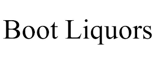 BOOT LIQUORS