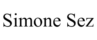 SIMONE SEZ