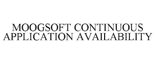 MOOGSOFT CONTINUOUS APPLICATION AVAILABILITY