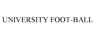 UNIVERSITY FOOT-BALL