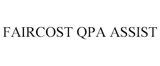 FAIRCOST QPA ASSIST