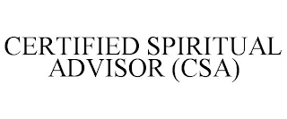 CERTIFIED SPIRITUAL ADVISOR (CSA)