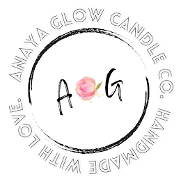 A G ANAYA GLOW CANDLE CO. HANDMADE WITH LOVE