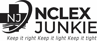 NJ NCLEX JUNKIE KEEP IT RIGHT KEEP IT LIGHT KEEP IT TIGHT