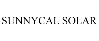 SUNNYCAL SOLAR