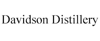 DAVIDSON DISTILLERY