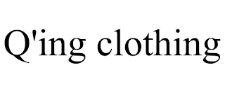 Q'ING CLOTHING