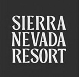 SIERRA NEVADA RESORT