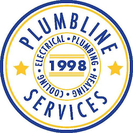 PLUMBLINE SERVICES ELECTRICAL PLUMBING HEATING COOLING 1998