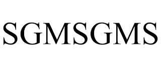 SGMSGMS