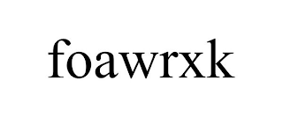FOAWRXK