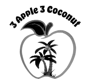 3 APPLE 3 COCONUTS