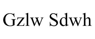 GZLW SDWH