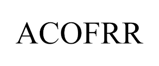 ACOFRR