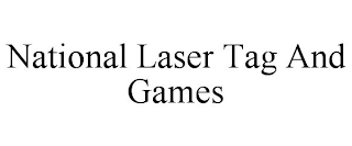 NATIONAL LASER TAG AND GAMES