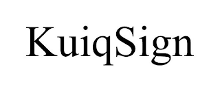 KUIQSIGN