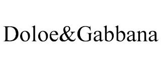 DOLOE&GABBANA