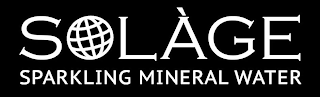 SOLAGE SPARKLING MINERAL WATER