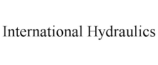 INTERNATIONAL HYDRAULICS