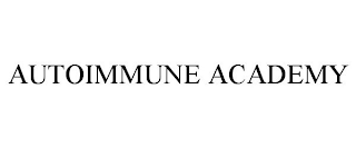 AUTOIMMUNE ACADEMY