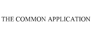 THE COMMON APPLICATION