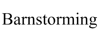 BARNSTORMING