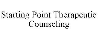 STARTING POINT THERAPEUTIC COUNSELING