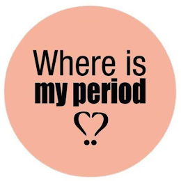 WHERE IS MY PERIOD ??