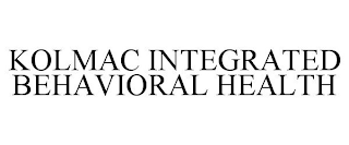 KOLMAC INTEGRATED BEHAVIORAL HEALTH