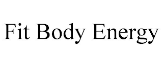 FIT BODY ENERGY