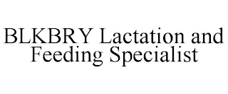 BLKBRY LACTATION AND FEEDING SPECIALIST