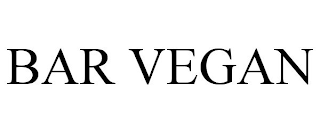 BAR VEGAN