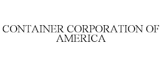 CONTAINER CORPORATION OF AMERICA