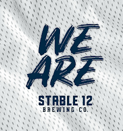 WE ARE STABLE 12 BREWING CO.