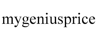 MYGENIUSPRICE