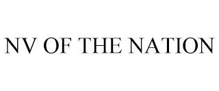 NV OF THE NATION