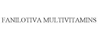 FANILOTIVA MULTIVITAMINS