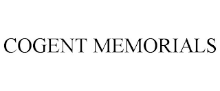 COGENT MEMORIALS