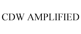 CDW AMPLIFIED